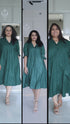 GREEN HAKOBA DRESS